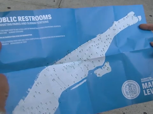 New map offers guide to free public bathrooms across New York City
