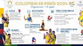 EN VIVO: Colombianos en los Olímpicos de París 2024. El 1° de agosto compiten en golf, tiro con arco y boxeo