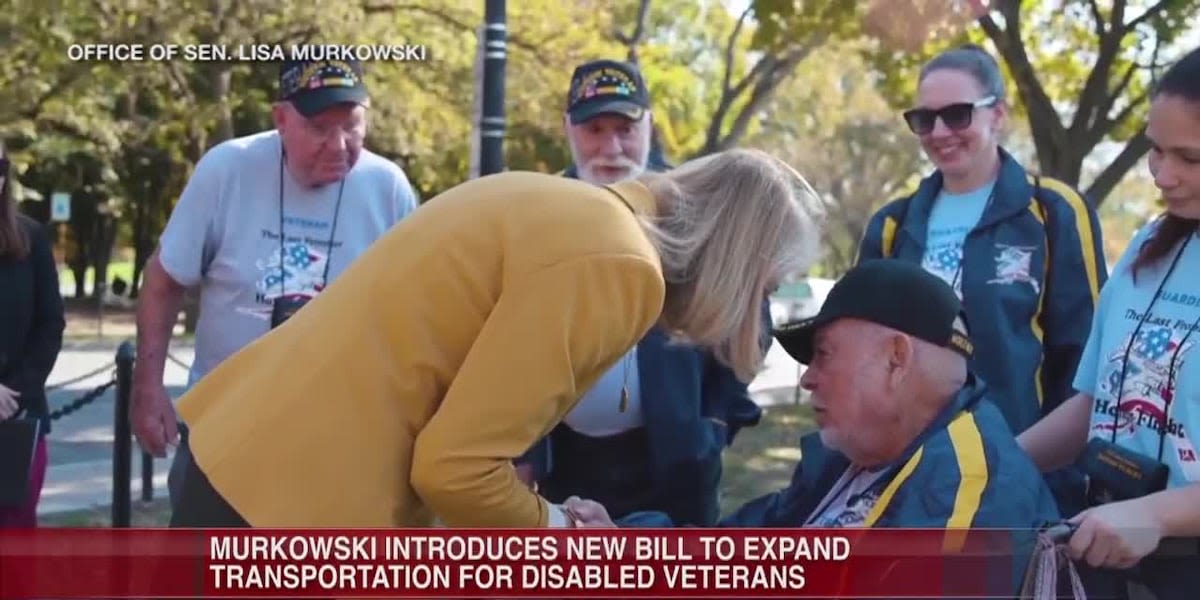 Murkowski introduces bill to expand transportation for disabled veterans