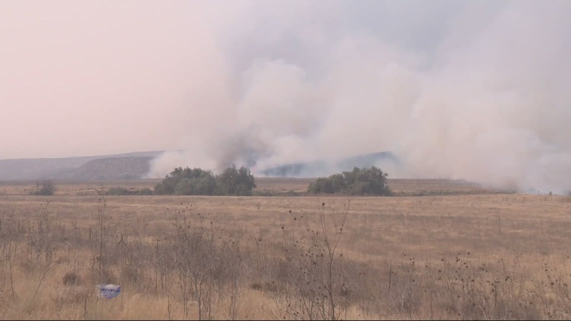 Durkee Fire in eastern Oregon becomes the top wildfire priority nationally