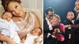 Jennifer Lopez mostró cómo lucen los mellizos que tuvo con Marc Anthony