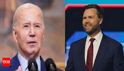 'If Biden doesn't have cognitive function ...': JD Vance - Times of India