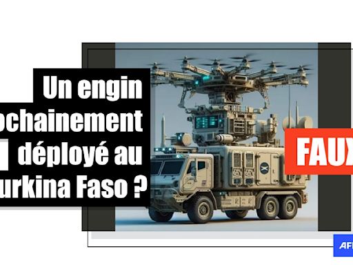 Un nouvel engin militaire prochainement déployé au Burkina Faso ? C'est faux