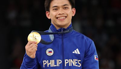 24-year-old gold medal gymnast from the Philippines to be awarded a condo valued at $414,046, cash prizes and more
