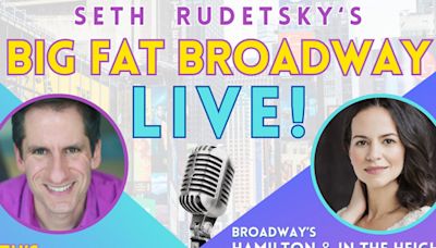 Seth Rudetsky's Big Fat Broadway LIVE! with Mandy Gonzalez in New Jersey at Bell Theater 2024