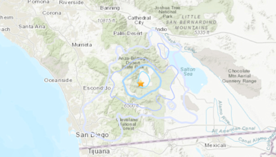 3.5-magnitude earthquake strikes near Borrego Springs