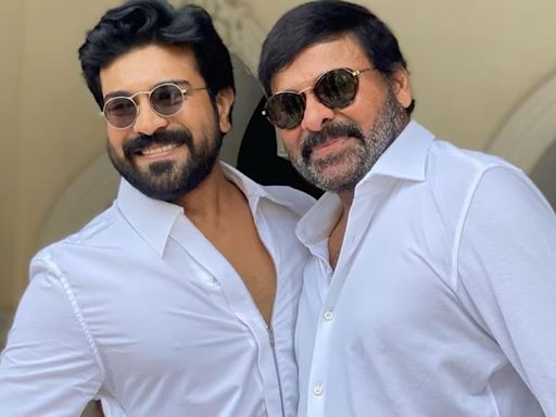 Ram Charan congratulates appa Chiranjeevi for achieving Guinness World Record; calls him an ‘inspiration’ to millions