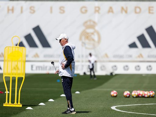 Carlo Ancelotti, brócoli, salmón y pasta antes de la final de Champions