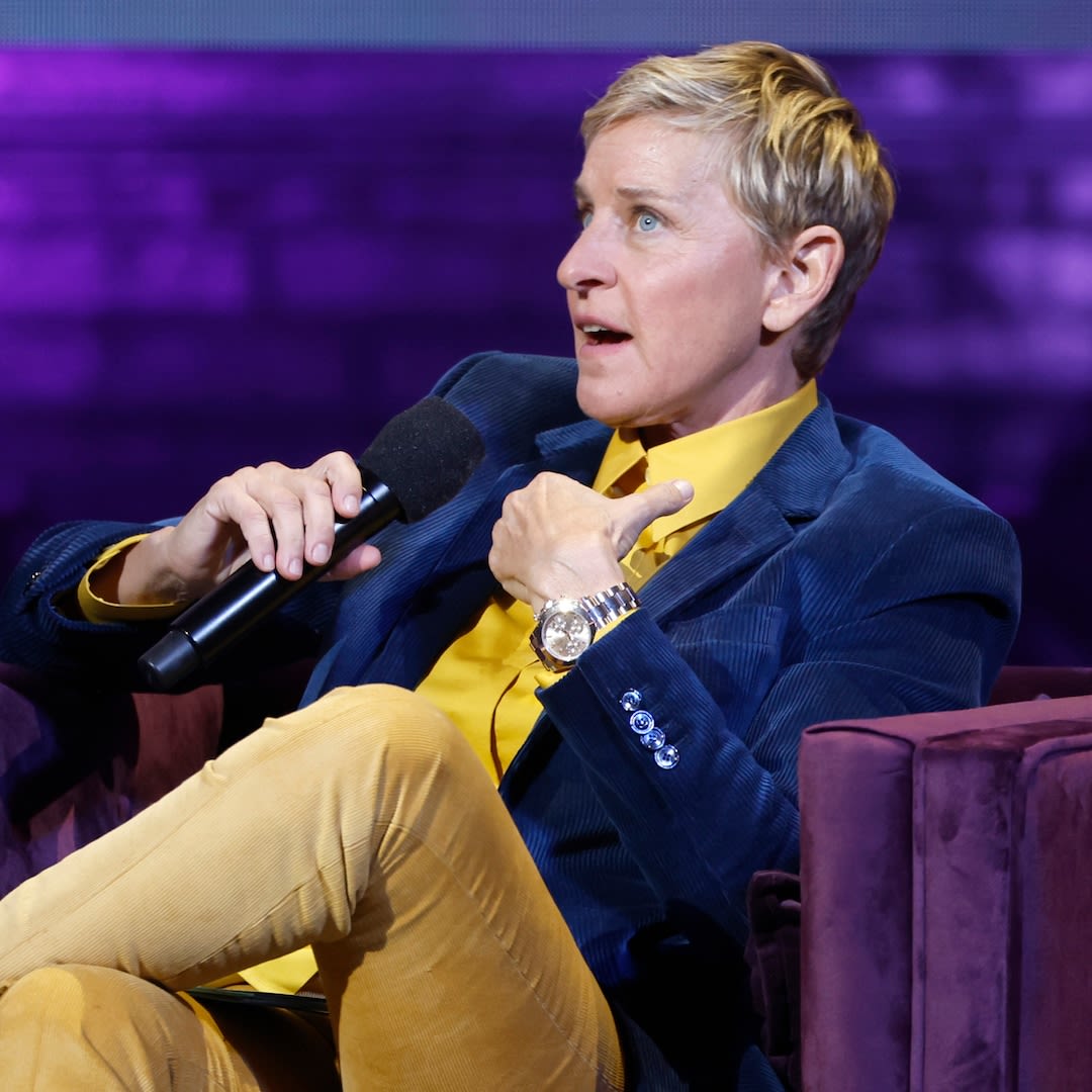 Ellen DeGeneres Says She Was "Kicked Out of Show Business" for Being "Mean" - E! Online