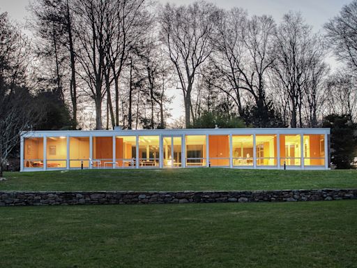 CT is home to one of 3 U.S. houses designed by Ludwig Mies van der Rohe