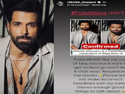 Will Rithvik Dhanjani Compete With Bigg Boss 18 Contestants?