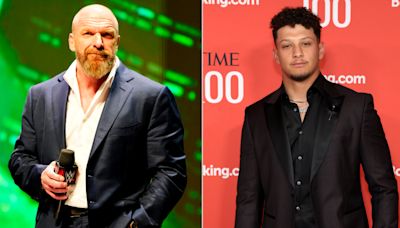 Patrick Mahomes given 'open invitation' to WWE by Triple H | Sporting News