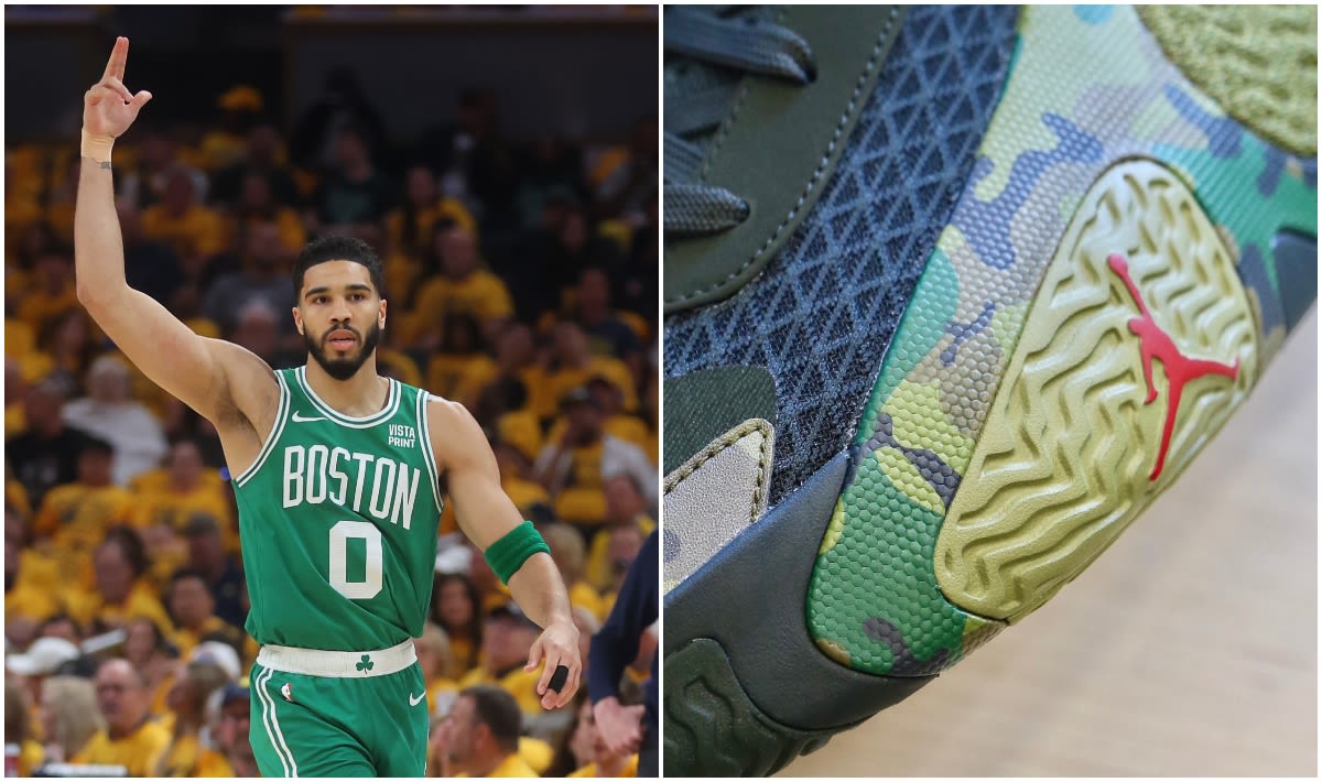 Jayson Tatum Leads Celtics to Eastern Conference Finals Win in Memorial Day Tribute Sneakers