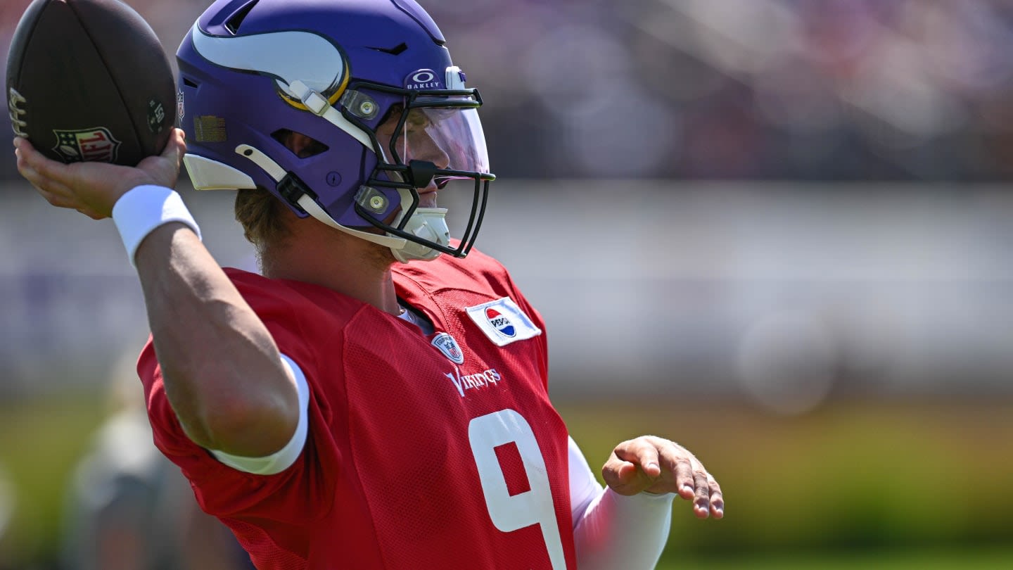 Will Vikings' J.J. McCarthy be able to overtake Sam Darnold for starting QB job?