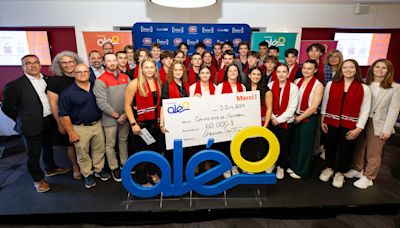 The Montreal Canadiens and the Aléo Foundation award $60,000 in bursaries | Montréal Canadiens