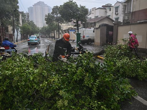 Typhoon Bebinca latest: Shanghai cancels hundreds of flights as strongest storm in 75 years makes landfall