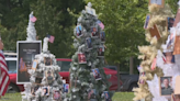 Christmas trees shine at Memorial Day tribute in Kernersville