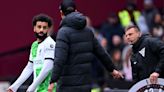 Mohamed Salah in extraordinary touchline row with Jurgen Klopp: ‘If I speak there will be fire’