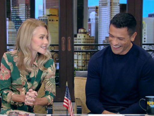 'Live's Kelly Ripa admits she has a "crush" on her dentist: "I am injuring my own mouth just so I can see him"