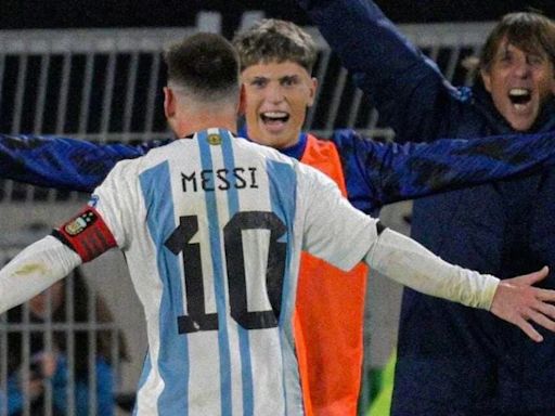 El contundente mensaje de Alejandro Garnacho para Messi que dejó de lado sus históricos guiños a Cristiano Ronaldo