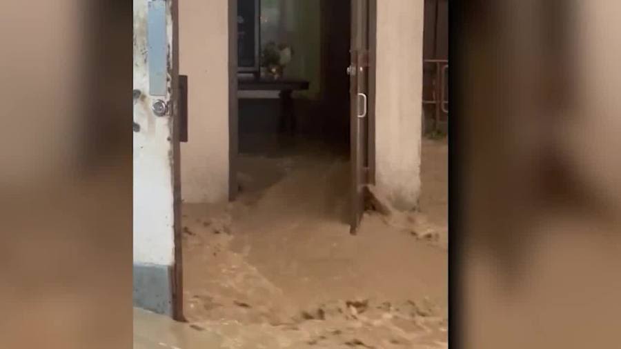 ‘Overwhelming’: Floodwater gushes through Akron tavern, leaving muddy mess