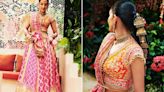 Bride Radhika Merchant wears her mom’s jewellery, ‘Durga Shloka'-inscribed lehenga to her mameru