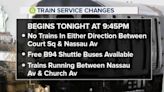 G train partially shutting down starting Friday night in Brooklyn for MTA modernization project