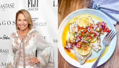 Katie Couric's Lemony 5-Minute Grilled Fish Practically Makes Itself