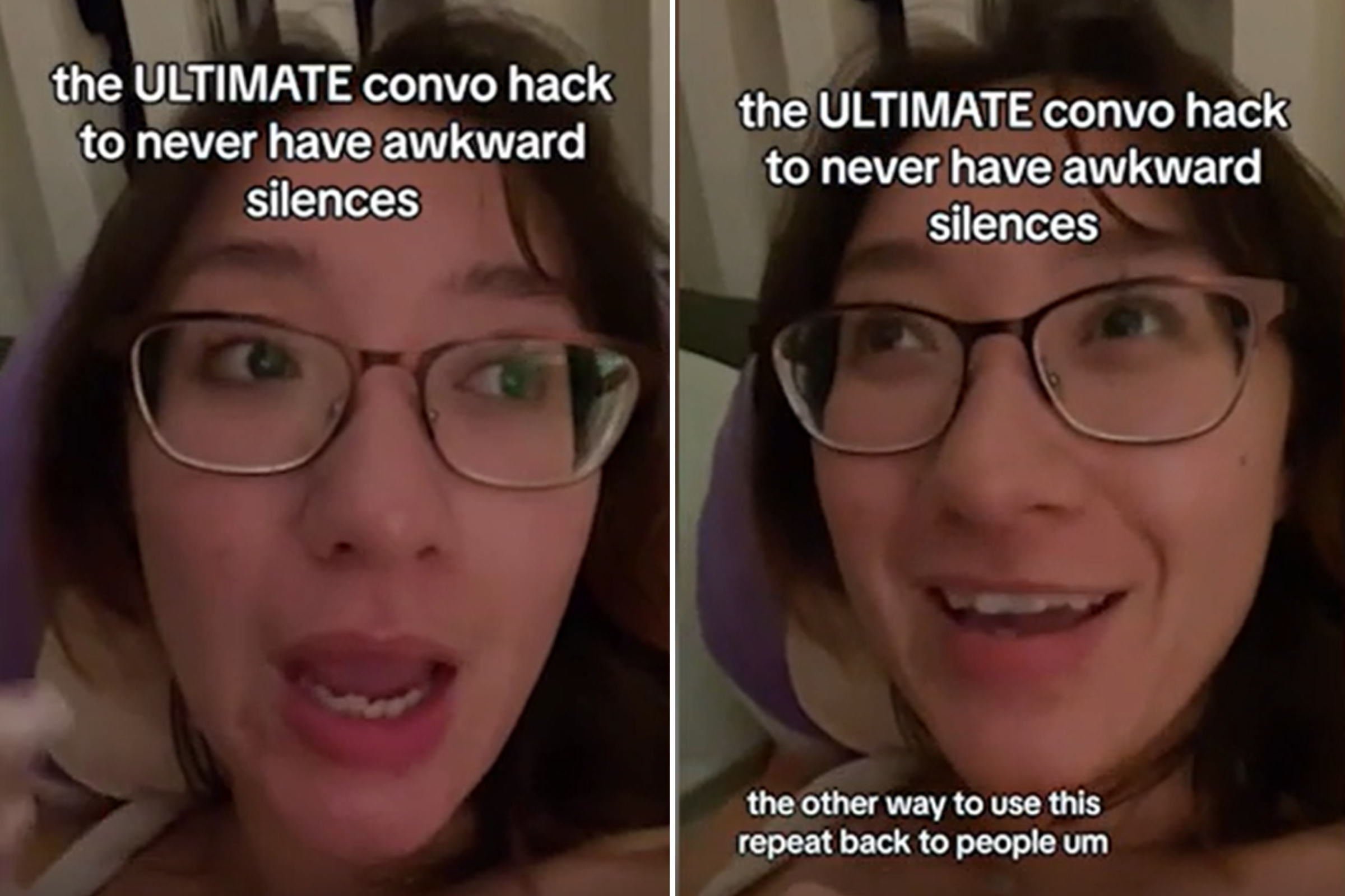 Woman shares her "ultimate" conversation hack to avoid awkward silences