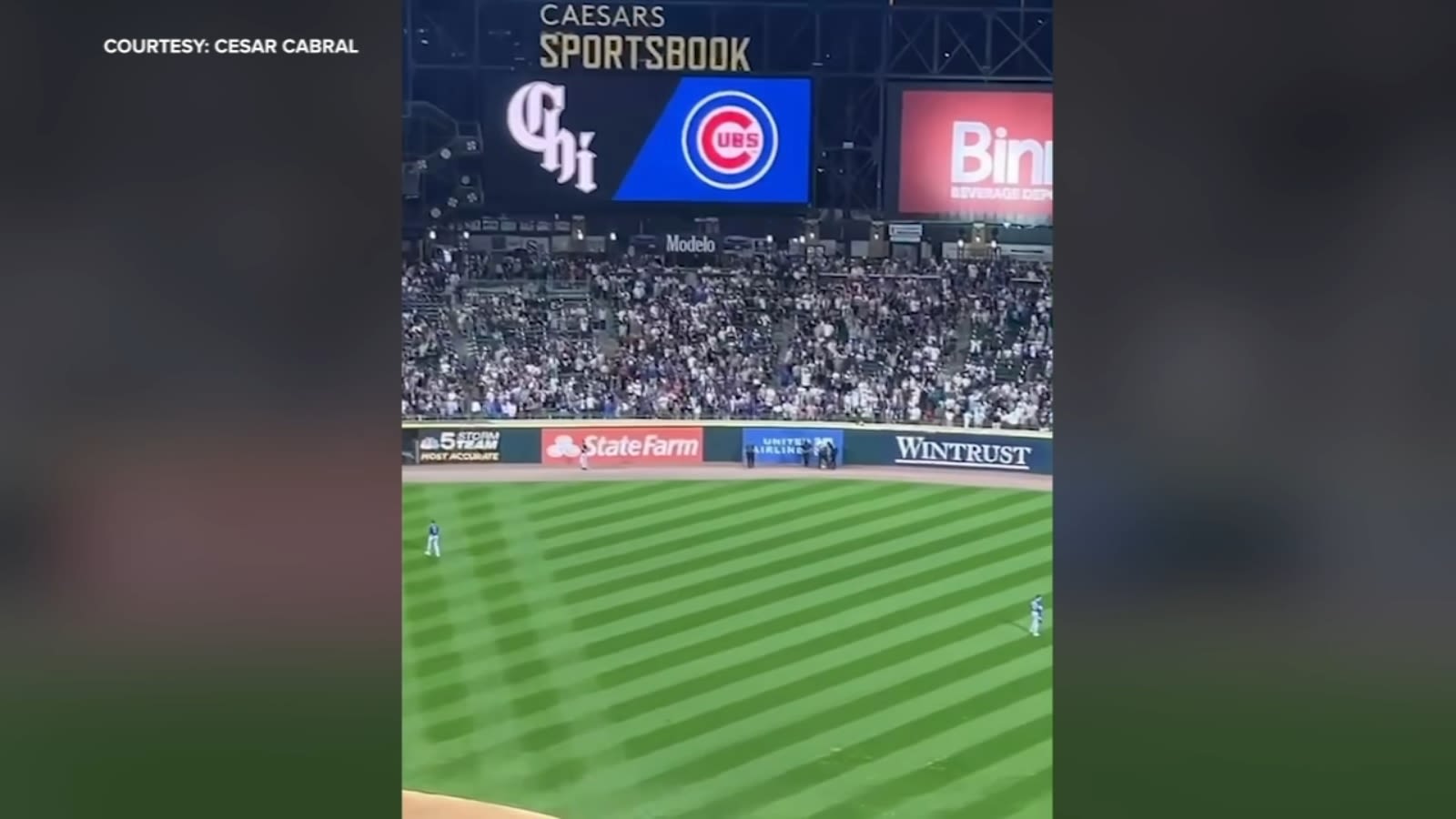 2 Chicago men charged with trespassing onto Guaranteed Rate Field, police say | VIDEO