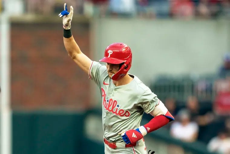 Trea Turner notches two home runs as Phillies hold off late rally against Braves
