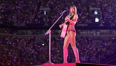 How Taylor Swift broke character on stage at her 'Eras' show in Germany