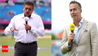 'Nobody in India cares': Ravi Shastri roasts Michael Vaughan over 'India-centric T20 World Cup' criticism | Cricket News - Times of India