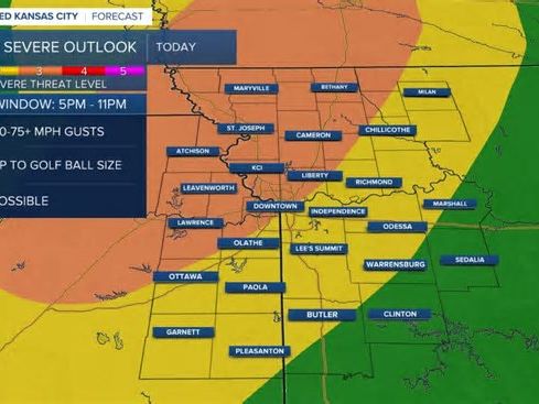 KSHB 41 Weather Blog | Active weather pattern is not slowing down