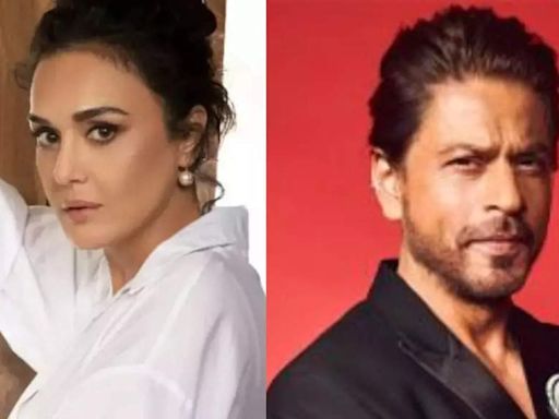 Throwback: When Preity Zinta faced backlash for saying Shah Rukh Khan engages in conversation with 'unattractive women' | Hindi Movie News - Times of India