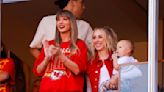 Taylor Swift Cozies Up With Brittany Mahomes & More NFL Wives in New Pics