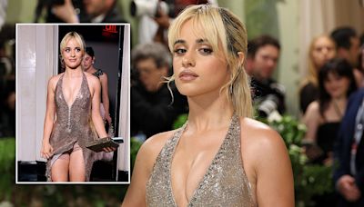 Camila Cabello suffers Met Gala wardrobe malfunction, exposing underwear