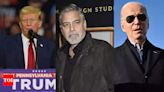 'Get out of politics': Donald Trump calls Clooney a 'rat' after star urged Biden to drop out of race - Times of India