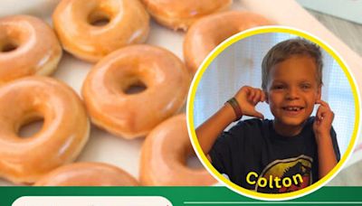 Krispy Kreme donates 50% of sales to Sunshine Foundation