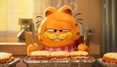 Exclusive The Garfield Movie Clip Shows Chris Pratt Recording Lines