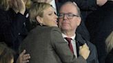 Princess Charlene and Prince Albert Share Rare PDA Moment During Rugby World Cup Final