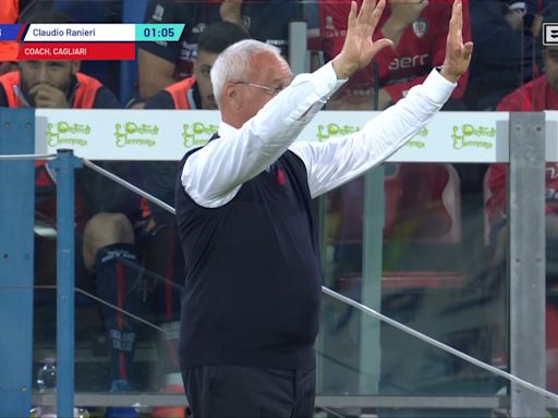 Cagliari - Fiorentina, the stadium is moving Claudio Ranieri: warm applause for the coach's last match on the Sardinia bench - Photo