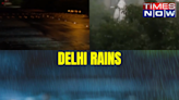 After Weeks Of Dark Cloud Cover, Early Morning Showers Refresh Parts Of Delhi-VISUALS