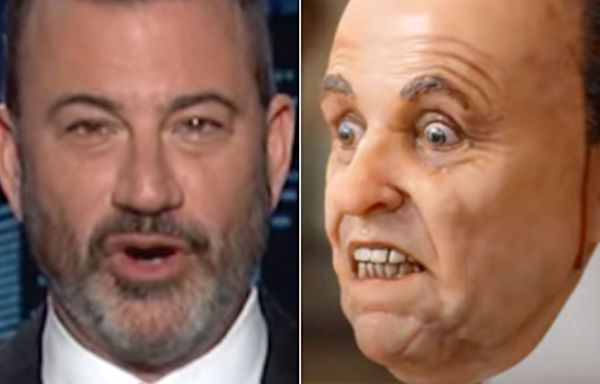 Jimmy Kimmel's New Rudy Giuliani Kitchen Gadget Is Pure Nightmare Fuel