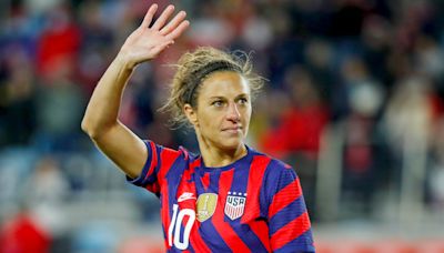 Former USWNT star Carli Lloyd pregnant with her first child