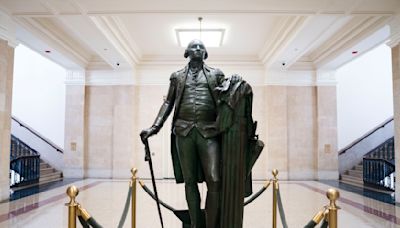 Johnson removing Washington statute from hallway outside mayor's City Hall office