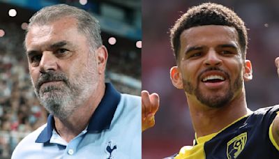 Ange Postecoglou discusses Tottenham's Dominic Solanke interest