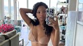 Halle Bailey Shows Off Her Post-Baby Bikini Body Following Birth of Son Halo