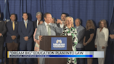 Governor Landry discusses signing of education bills