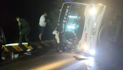 Accidente en la vía Medellín-Cúcuta deja varios heridos y también habría muertos
